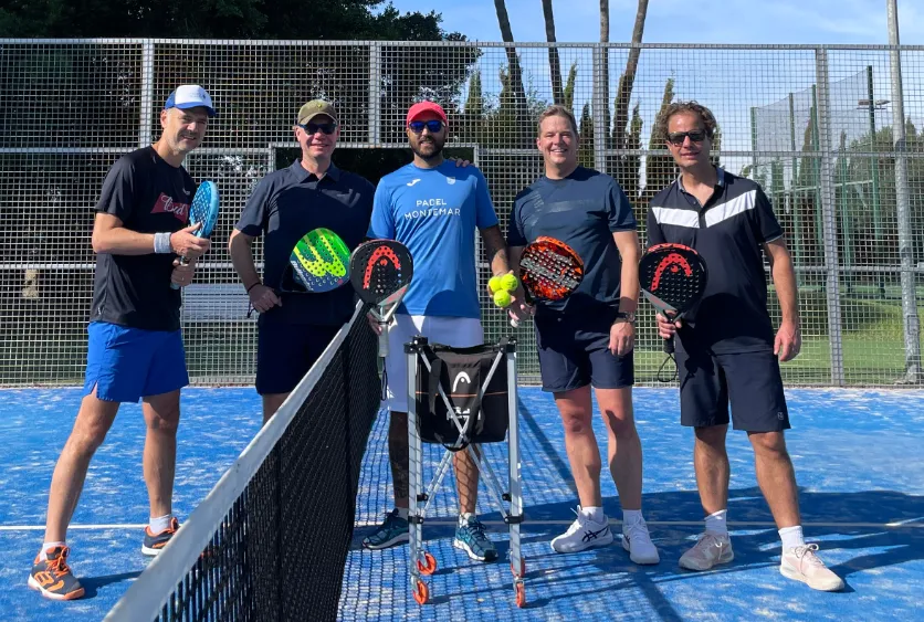 Padel training gallery 1