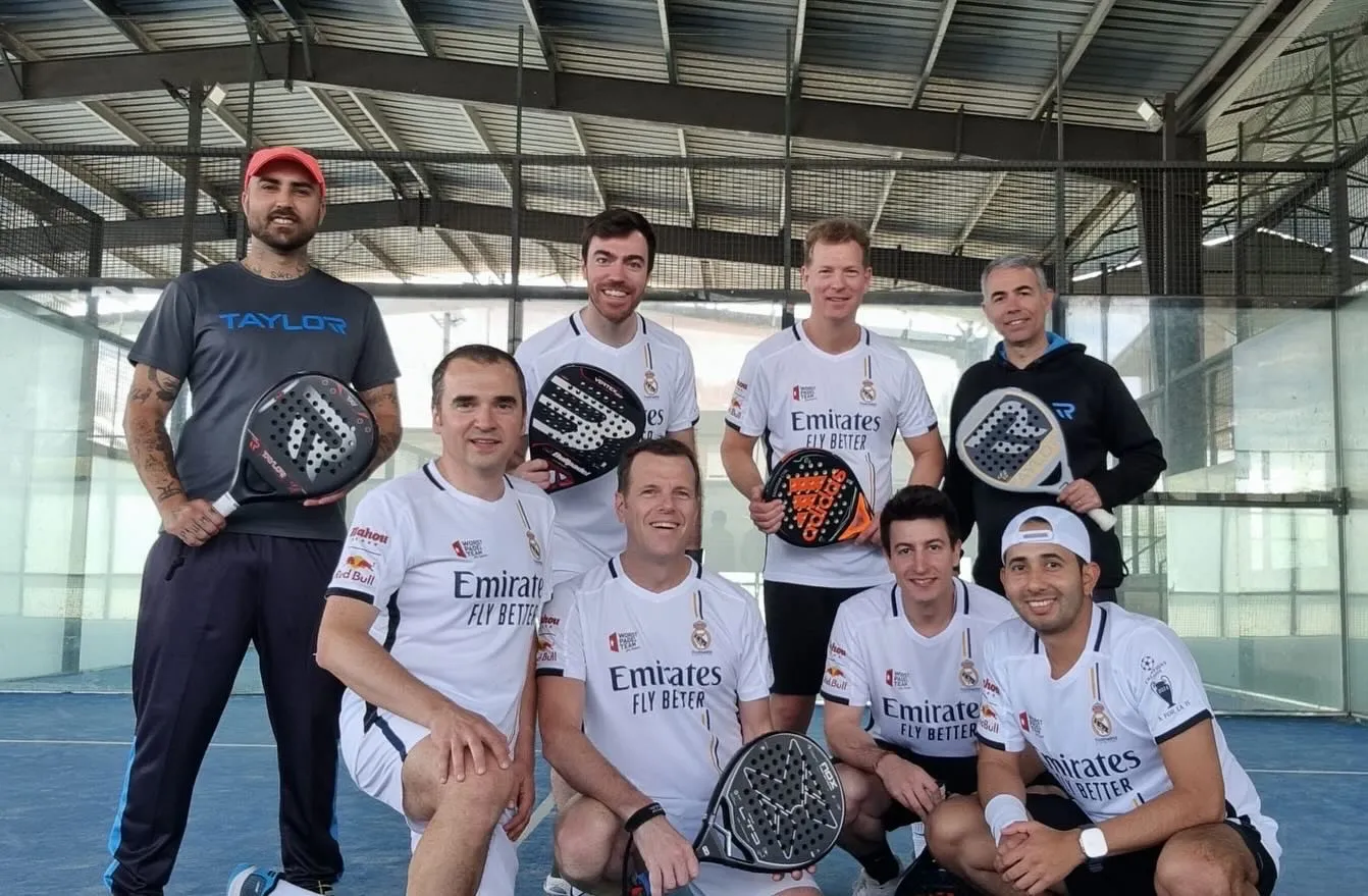 Padel training in Madrid